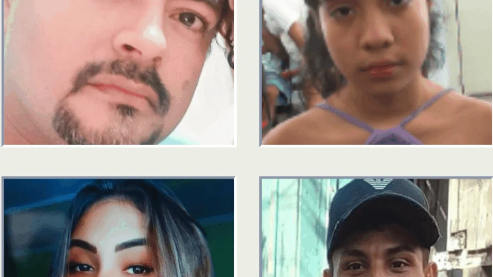 PC-AM informa o desaparecimento de quatro pessoas em Manaus