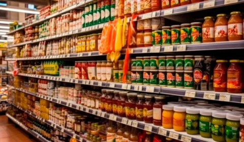 Dono de TV é flagrado comprando em mercado de ricos em SP