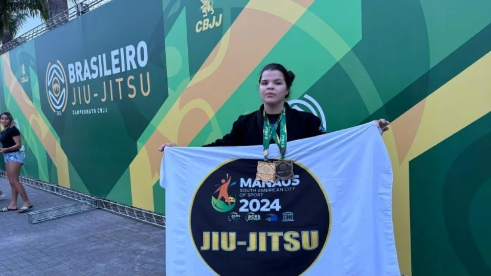 Atletas totalizam 8 medalhas no Brasileiro de Jiu-Jítsu, em São Paulo