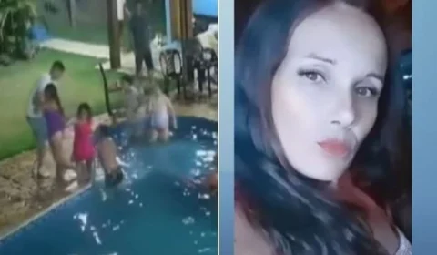 Vídeo mostra resgate de noiva que morreu após cair na piscina em SP