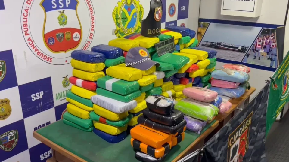 PM-AM apreende drogas avaliadas em mais de R$ 10 milhões no interior