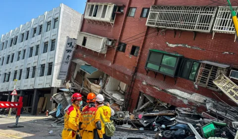 Terremoto em Taiwan deixa nove mortos e mais de 800 feridos