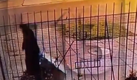 VÍDEO: vestida de freira, idosa carrega companheira morta dentro de mala