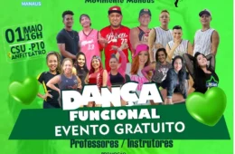 Move Manaus: evento gratuito acontece para estimular mais saúde