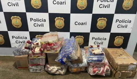 VÍDEO: funcionários são presos suspeitos de furtar merenda escolar em Coari