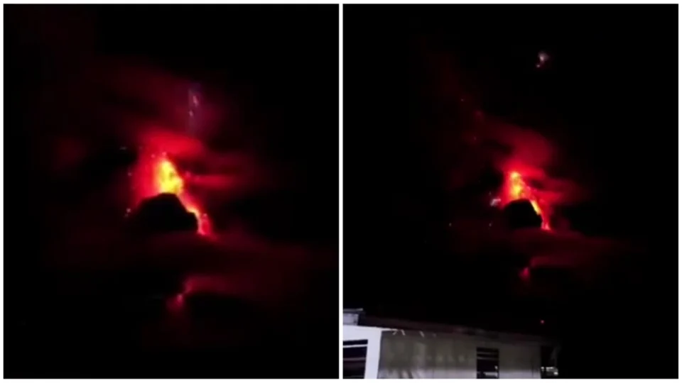 Vídeo registra momento em que vulcão entra em erupção na Indonésia; confira