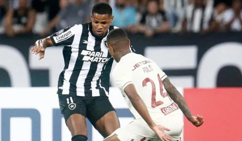 Botafogo vence e respira na Libertadores