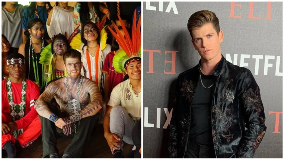 Ator da série ‘Elite’ visita comunidade indígena no interior do AC