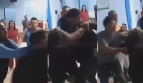 VÍDEO: vereadores de Ipixuna trocam socos durante sessão na Câmara após ofensas