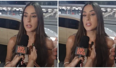 Deniziane é questionada sobre Matteus e Isabelle: ‘não vou responder’