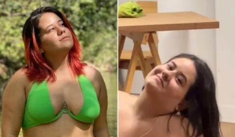 Ex-atriz mirim, que atuou em Avenida Brasil, posa nua para pintores