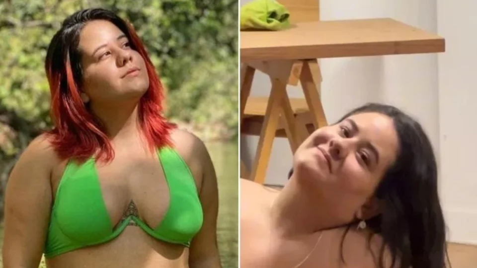 Ex-atriz mirim, que atuou em Avenida Brasil, posa nua para pintores