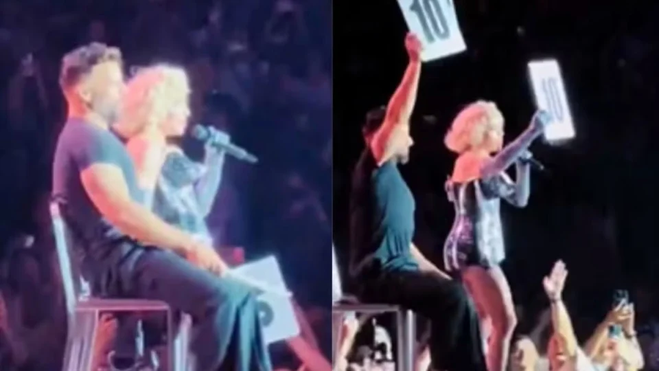 VÍDEO: gravação flagra Ricky Martin excitado durante show de Madonna