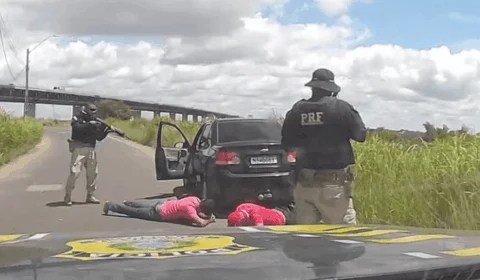 Vídeo mostra recaptura dos fugitivos de penitenciária de Mossoró