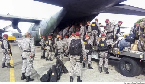 Mais de 80 agentes da Força Nacional são enviados ao RS