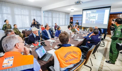 Já no RS, Lula fala sobre a situação do estado após temporais