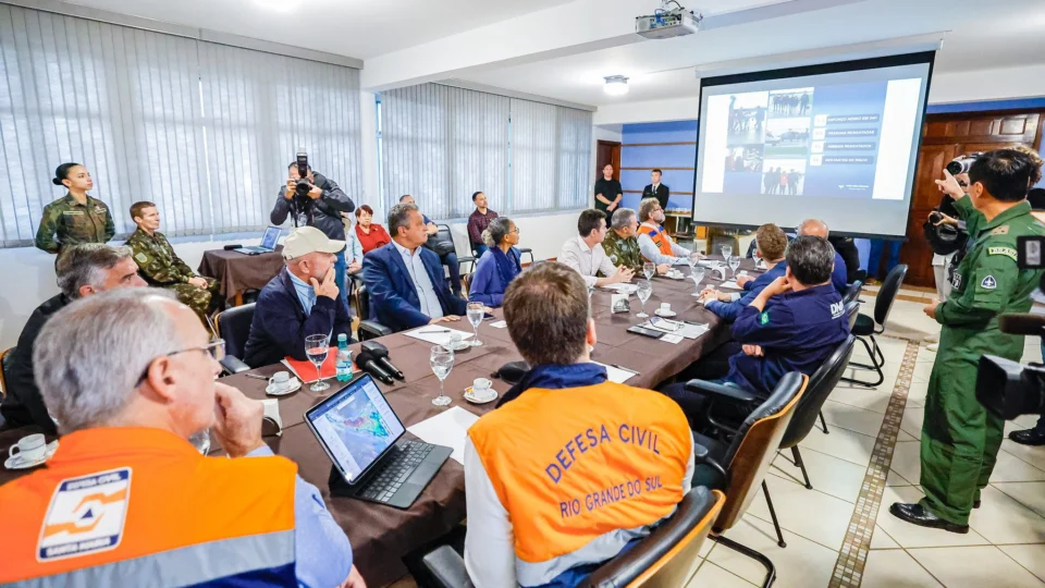 Já no RS, Lula fala sobre a situação do estado após temporais