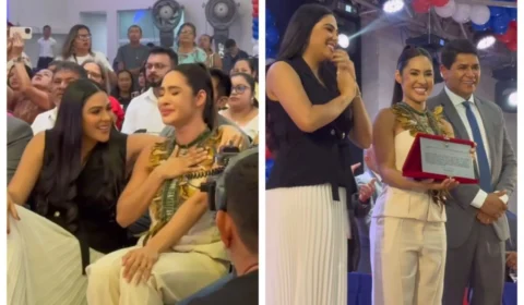 VÍDEO: Isabelle é oficializada embaixadora do Festival de Parintins