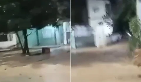 Casas são inundas por lama em Manaus e causa é revelada