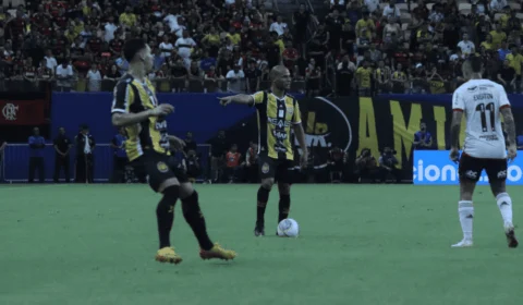 Amazonas luta, mas perde para o Flamengo e está eliminado da Copa do Brasil