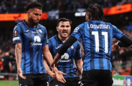 Lookman faz três, Atalanta derrota Leverkusen e conquista a Liga Europa
