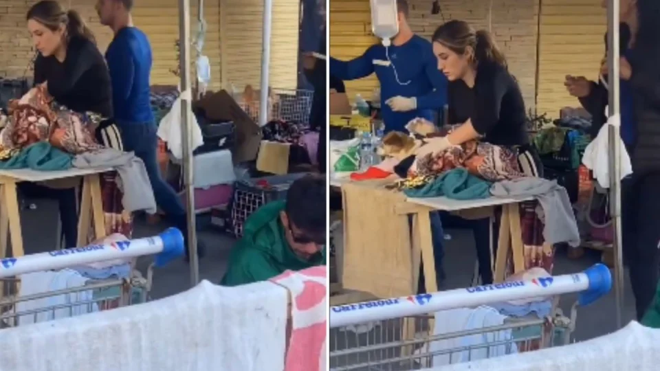 VÍDEO: Amanda Meirelles, ex-BBB 23, é elogiada por trabalho voluntário no RS