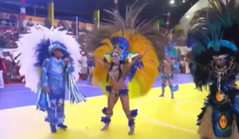 Em Parintins, Matteus rebate fala de locutor sobre rival de Isabelle e vídeo viraliza