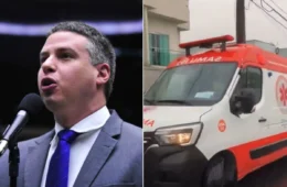 Vídeo mostra momento em que ambulância chega na casa de Arthur Bisneto