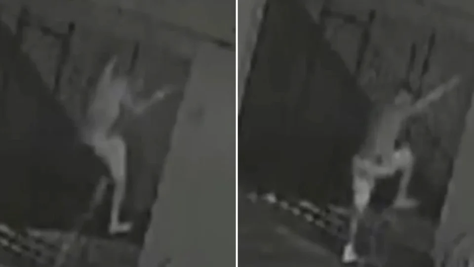 VÍDEO: homem é flagrado invadindo casa para matar em RO