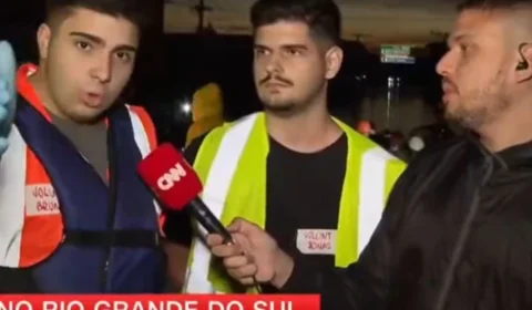 VÍDEO: socorrista manda recado para Globo ao vivo na CNN e é repreendido