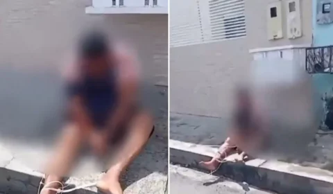 VÍDEO: suspeito de assalto é espancado em Manaus