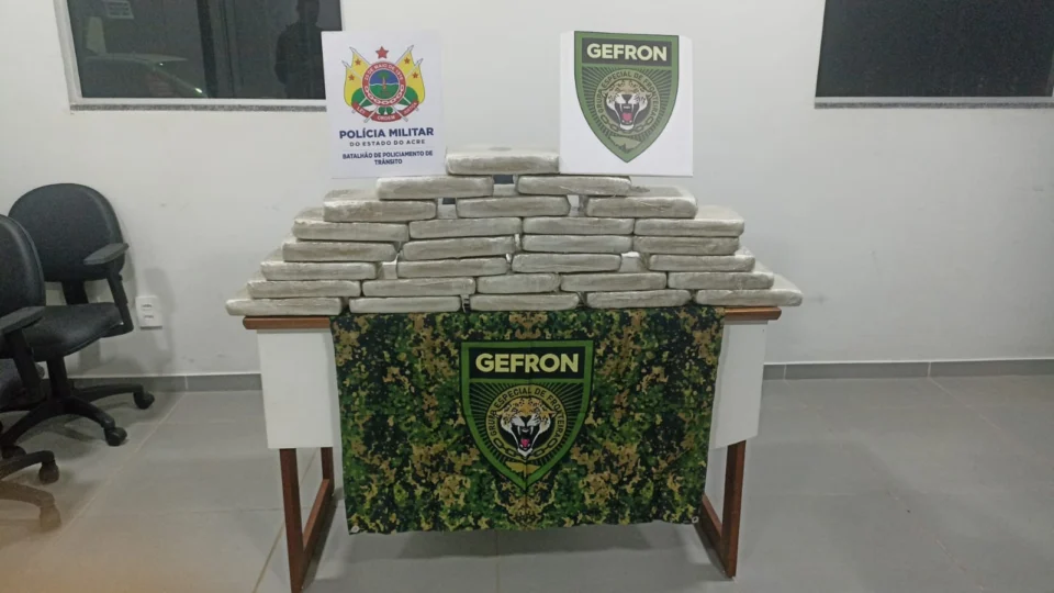 ‘Protetor das Fronteiras e Divisas’: operação apreende 28kg de drogas no Acre