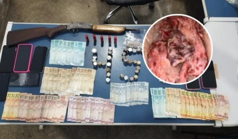 Polícia apreende 80 kg de carne de capivara com traficantes no AM