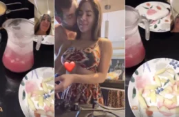 Isabelle rasga elogios a Matteus após segunda visita a Manaus