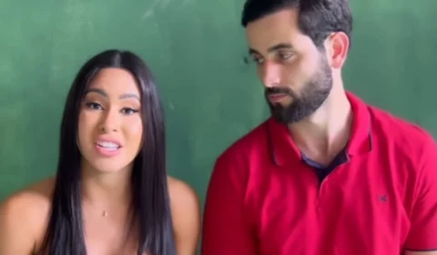 Matteus e Isabelle aparecem juntos em vídeo pedindo ajuda ao RS; assista