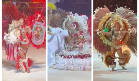 Garantido: 2ª noite da porta-estandarte, sinhá e rainha do folclore