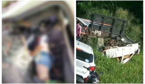VÍDEO: motorista é esmagado por cabine de caminhão em Manaus