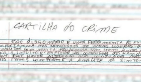 PCC: cartilha do crime com 45 regras é apreendida pela polícia