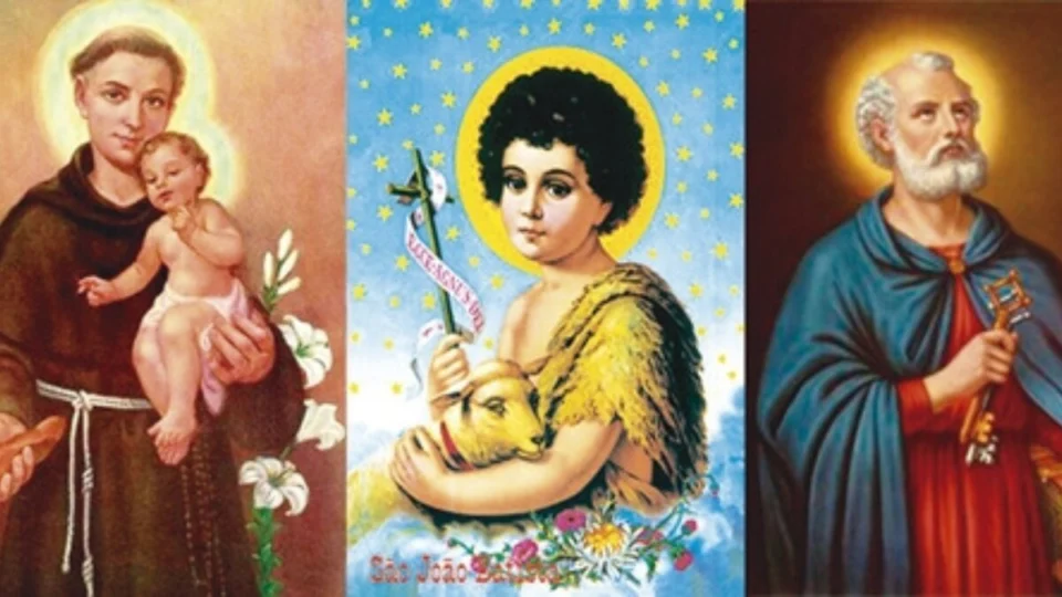 Festas Juninas: Conheça Santo Antônio, São João e São Pedro