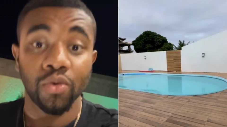 Davi Brito anuncia aluguel de casa de praia na Bahia e preço vaza na web