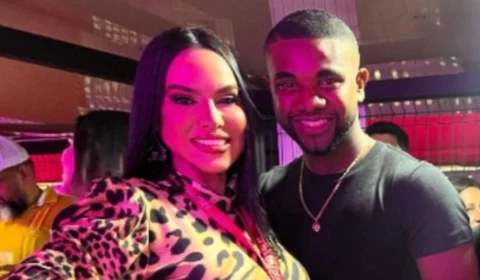 Davi Britto curte shows em Manaus ao lado da musa do Boi Garantido