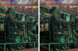 Sheron Menezzes e Pocah curtem a Festa dos Visitantes em Parintins