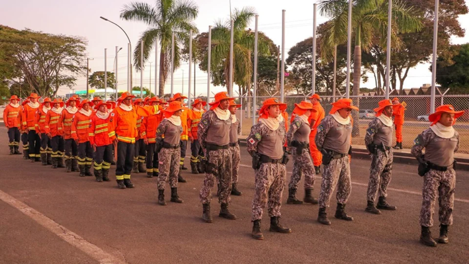 GDF envia bombeiros para combater incêndios no Pantanal