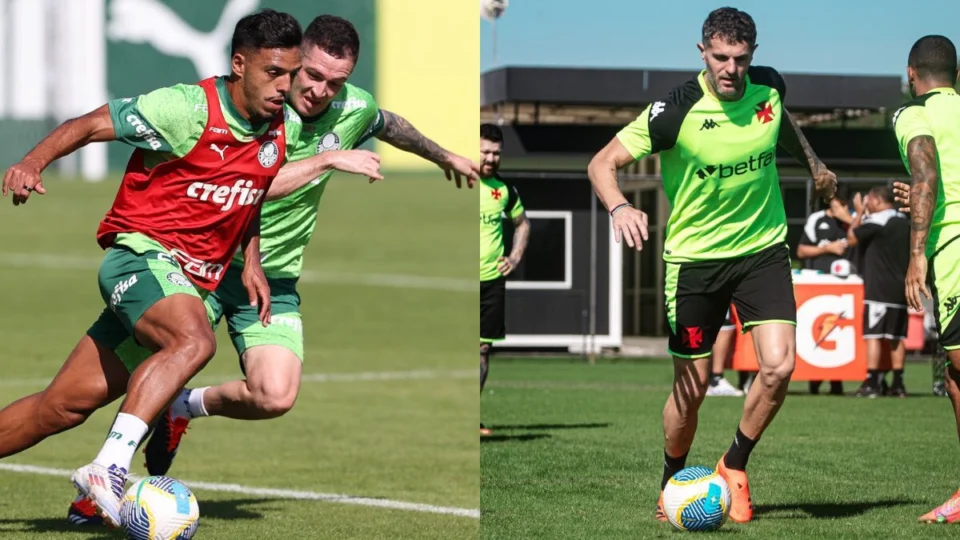 Palmeiras x Vasco: onde assistir e escalações do jogo de quinta (13)