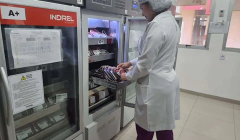 Hemoraima recebe doação de mais de 600 bolsas de sangue de Goiás