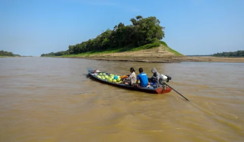 Seca 2024: rio Solimões registra menor cota dos últimos 12 anos em Manacapuru
