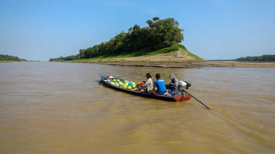 Seca 2024: rio Solimões registra menor cota dos últimos 12 anos em Manacapuru