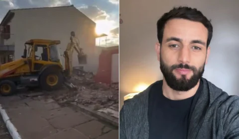 VÍDEO: veja como está a construção da casa da avó de Matteus no RS