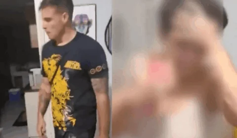 Vídeo mostra sargento do Exército agredindo esposa em Manaus; veja