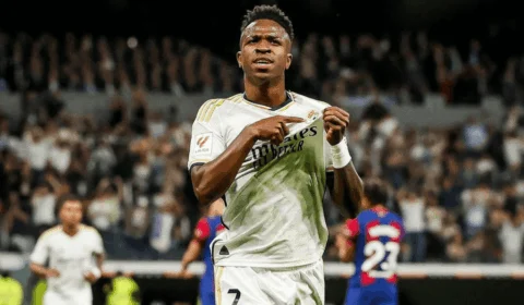 Vini Jr chama a atenção com novo visual e torcedores comentam: “Camavinga”; veja